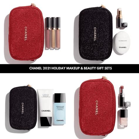 chanel 2021 holiday makeup & beauty gift sets|Chanel holiday 2024.